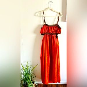 SUNDRESS 🧡🤎🧡🤎 by FOREVER 21 plus . Cut out on sides!